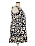Unbranded Print Blue Casual Dress Size XXL - photo 4