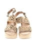 Dolce Vita Animal Print Gold Tan Sandals Size 9 1/2 - photo 2