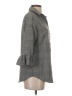 Gretchen Scott Designs Plaid Gray 3/4 Sleeve Blouse Size S - photo 4
