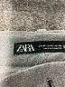 Zara Chevron-herringbone Gray Dress Pants Size M - photo 6