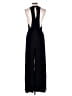 Go Couture Solid Black Jumpsuit Size L - photo 2
