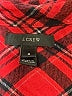J.Crew 100% Cotton Plaid Red Long Sleeve Button-Down Shirt Size 8 - photo 7