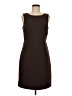 Studio M Solid Brown Casual Dress Size 6 - photo 1