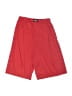 Marvel 100% Polyester Solid Red Athletic Shorts Size 10 - 12 - photo 1