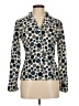 Pjla 100% Polyester Polka Dots Ivory Long Sleeve Blouse Size M - photo 1