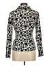 Pjla 100% Polyester Polka Dots Ivory Long Sleeve Blouse Size M - photo 2