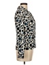 Pjla 100% Polyester Polka Dots Ivory Long Sleeve Blouse Size M - photo 4