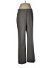 Banana Republic Chevron-herringbone Gray Wool Pants Size 8 - photo 1