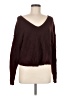 Free People Burgundy Pullover Sweater Size M - photo 1