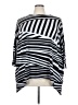 Jones Studio Stripes Black Kimono Size 3X - photo 1