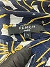 FRNCH 100% Polyester Print Gold Long Sleeve Blouse Size S - photo 7
