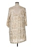 ECI 100% Polyester Ivory Casual Dress Size XL - photo 2