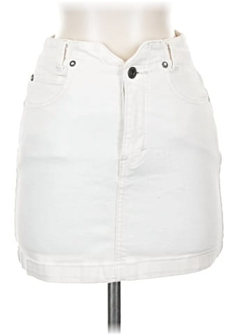 We the Free Denim Skirt (view 1)