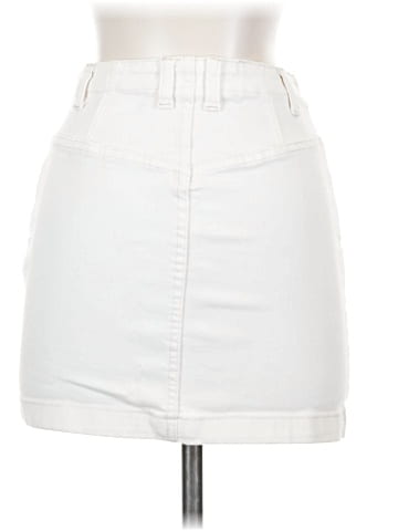We the Free Denim Skirt (view 2)