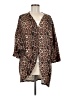 Crazy Train 100% Polyester Brown Poncho One size - photo 1
