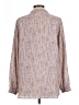 Pleione 100% Polyester Tan Long Sleeve Blouse Size L - photo 2