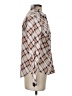 Assorted Brands Plaid Brown Long Sleeve Button-Down Shirt Size S - photo 4