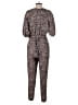 Joie 100% Polyester Animal Print Brown Jumpsuit Size S - photo 2
