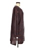 emerald Stripes Brown Casual Dress Size M - photo 4