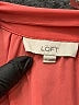Ann Taylor LOFT 100% Polyester Orange Sleeveless Blouse Size XS - photo 7