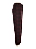 Unbranded Plaid Burgundy Casual Pants Size M - photo 4