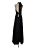 Meshki Solid Black Cocktail Dress Size XXS - photo 2