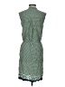 Max Studio 100% Rayon Print Green Casual Dress Size S - photo 2