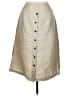 Christopher & Banks Tan Ivory Casual Skirt Size 10 - photo 1