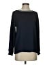 Banana Republic 100% Polyester Black Long Sleeve Blouse Size S - photo 1