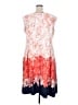 Covington Print Orange Casual Dress Size 24 - photo 2