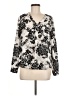 Candie's 100% Polyester Ivory Long Sleeve Blouse Size M - photo 1