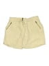 Assorted Brands Solid Yellow Khaki Shorts Size L - photo 1