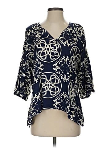 Escapada 3/4 Sleeve Blouse (view 1)