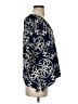 Escapada 100% Rayon Blue 3/4 Sleeve Blouse Size XS - photo 4