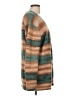 Intermix Stripes Brown Wool Cardigan Size L - photo 4