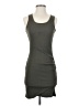 Mango Solid Gray Casual Dress Size 4 - photo 1