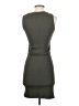 Mango Solid Gray Casual Dress Size 4 - photo 2