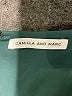 Camilla and Marc 100% Polyester Green Black Sleeveless Blouse Size 6 - photo 7