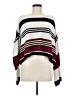Shein 100% Acrylic Stripes White Pullover Sweater Size M - photo 1