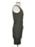 Mango Solid Gray Casual Dress Size 4 - photo 4