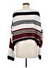 Shein 100% Acrylic Stripes White Pullover Sweater Size M - photo 2