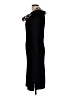 BCBGMAXAZRIA Solid Black Casual Dress Size L - photo 5