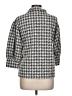 Ann Taylor Houndstooth Gray 3/4 Sleeve Blouse Size L - photo 2