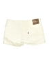Levi's Solid Ivory Khaki Shorts Size 10 - photo 2
