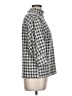 Ann Taylor Houndstooth Gray 3/4 Sleeve Blouse Size L - photo 4