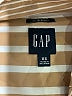 Gap 100% Cotton Stripes Brown Tan Long Sleeve Button-Down Shirt Size XS - photo 7