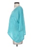 Sparkle & Fade Teal 3/4 Sleeve Top Size XS - photo 5