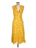 Joie Yellow Cocktail Dress Size 8 - photo 2