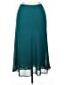 Unbranded 100% Polyester Solid Teal Formal Skirt Size 16 - photo 2