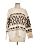 Old Navy Print Ivory Pullover Sweater Size L - photo 1